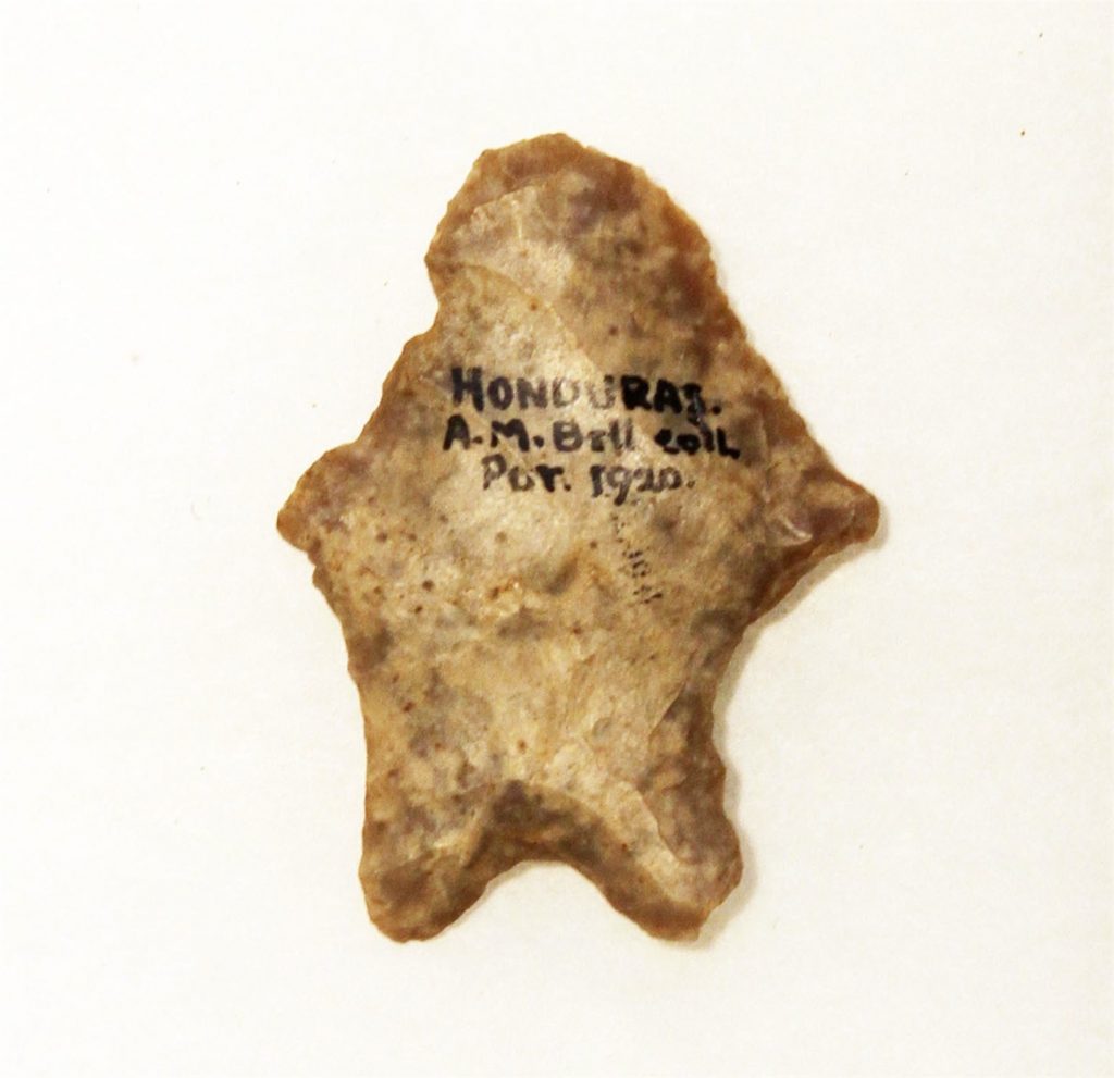 Two stone points from the earliest known period of Honduran history somehow found their way to the Pitt Rivers Museum.