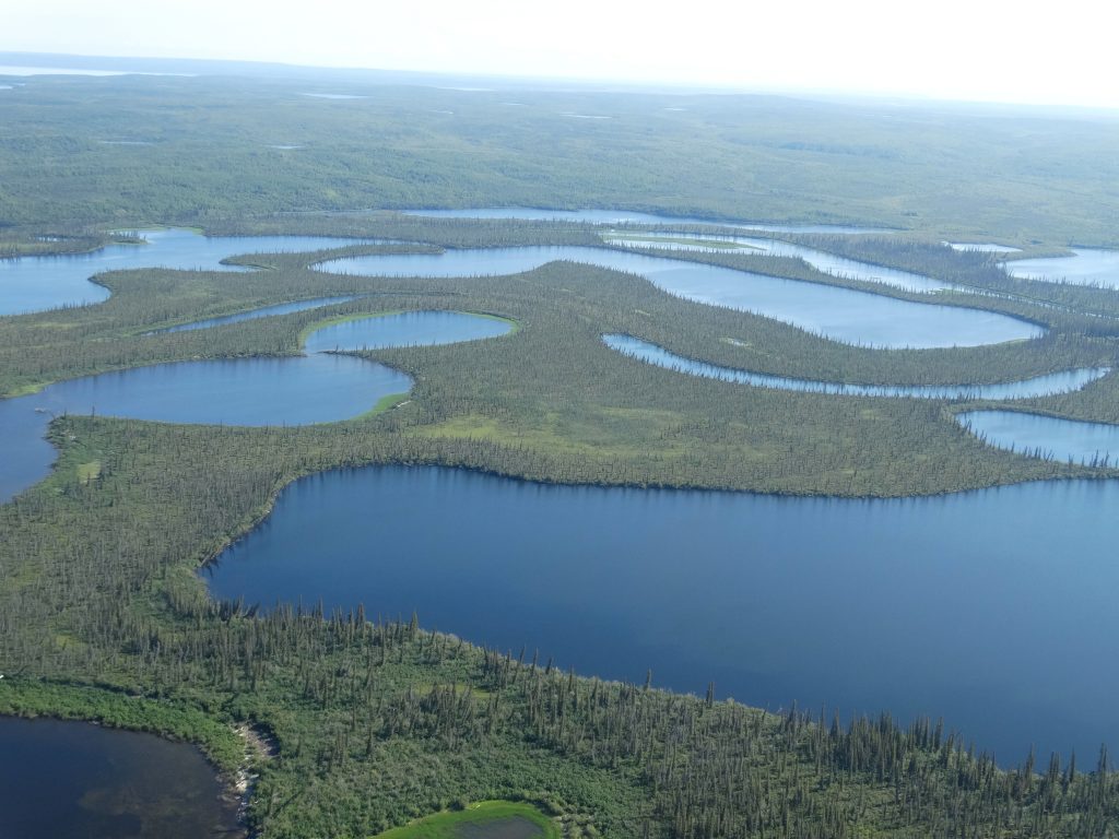 Archaeological sites chronicling the Canadian Arctic’s history are scattered across the Mackenzie Delta.