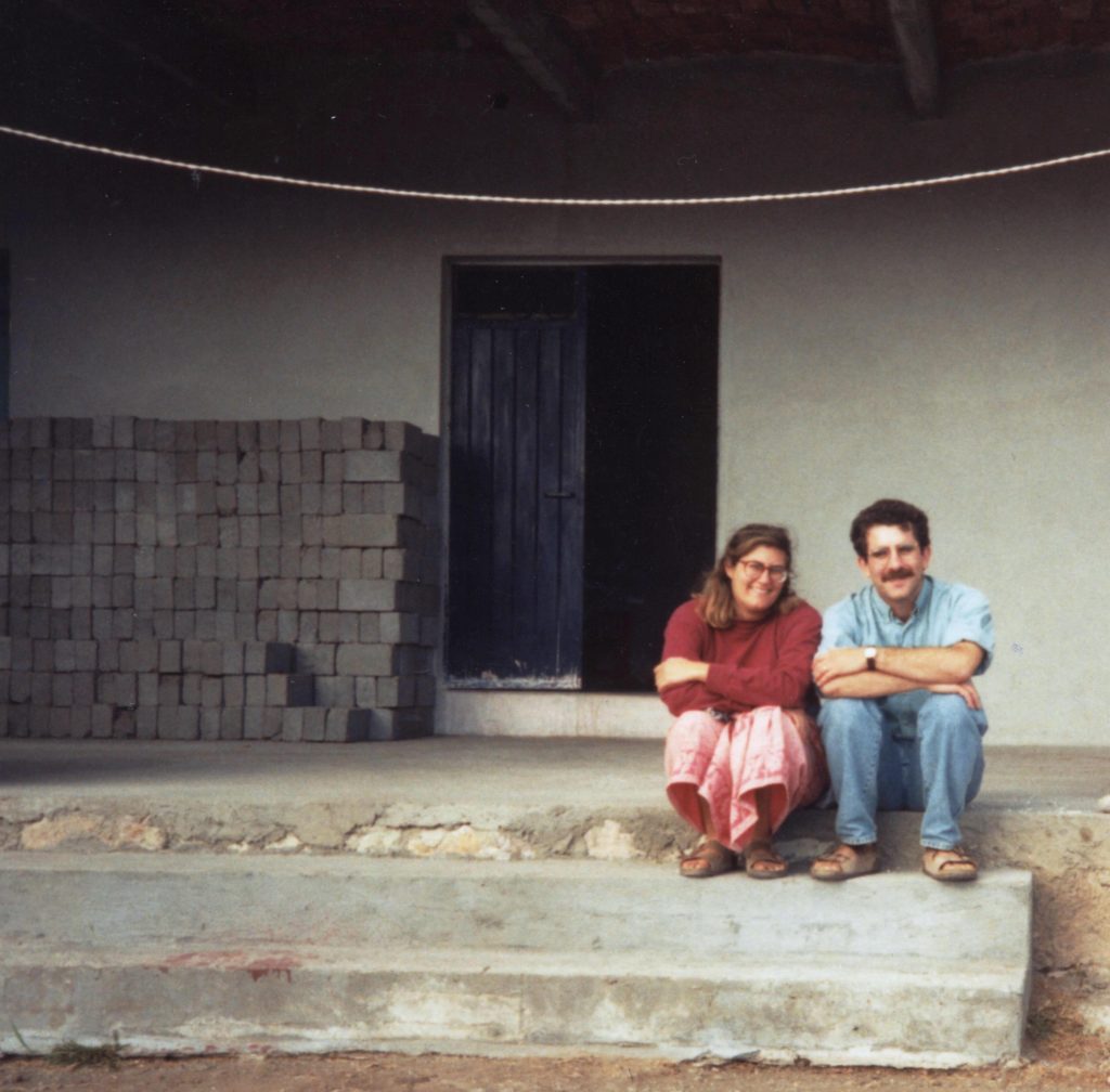 Cohen and his wife, Maria, in the Oaxacan village of their early fieldwork in August 1992.