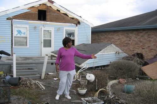 Hurricane Katrina aftermath - Hurricane Katrina rearranged Katie Williams’ home on its foundation. Katie and her family had the capacity to reclaim their lives, but the disaster recovery system sabotaged their built-in cultural resilience.