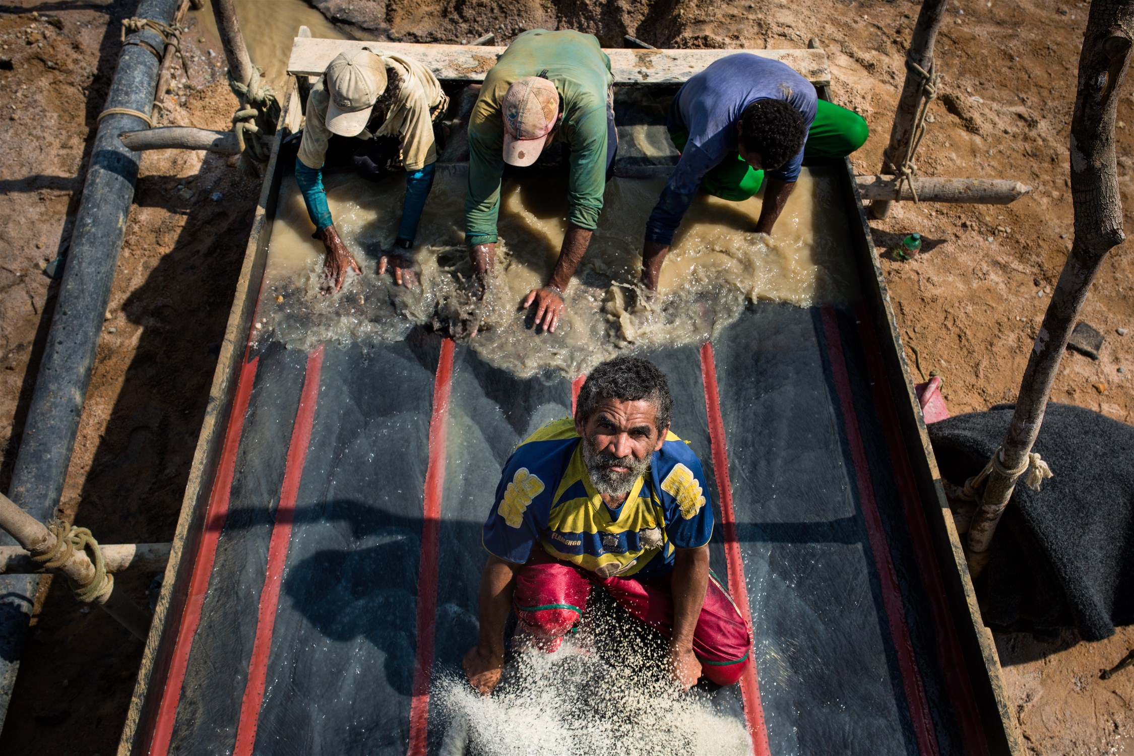 Illegal gold mining booms in Brazilian , harming environment