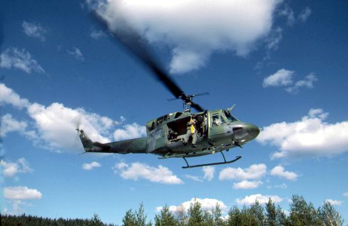 The Huey helicopter has become one of the most widely recognized military vehicles of all time.