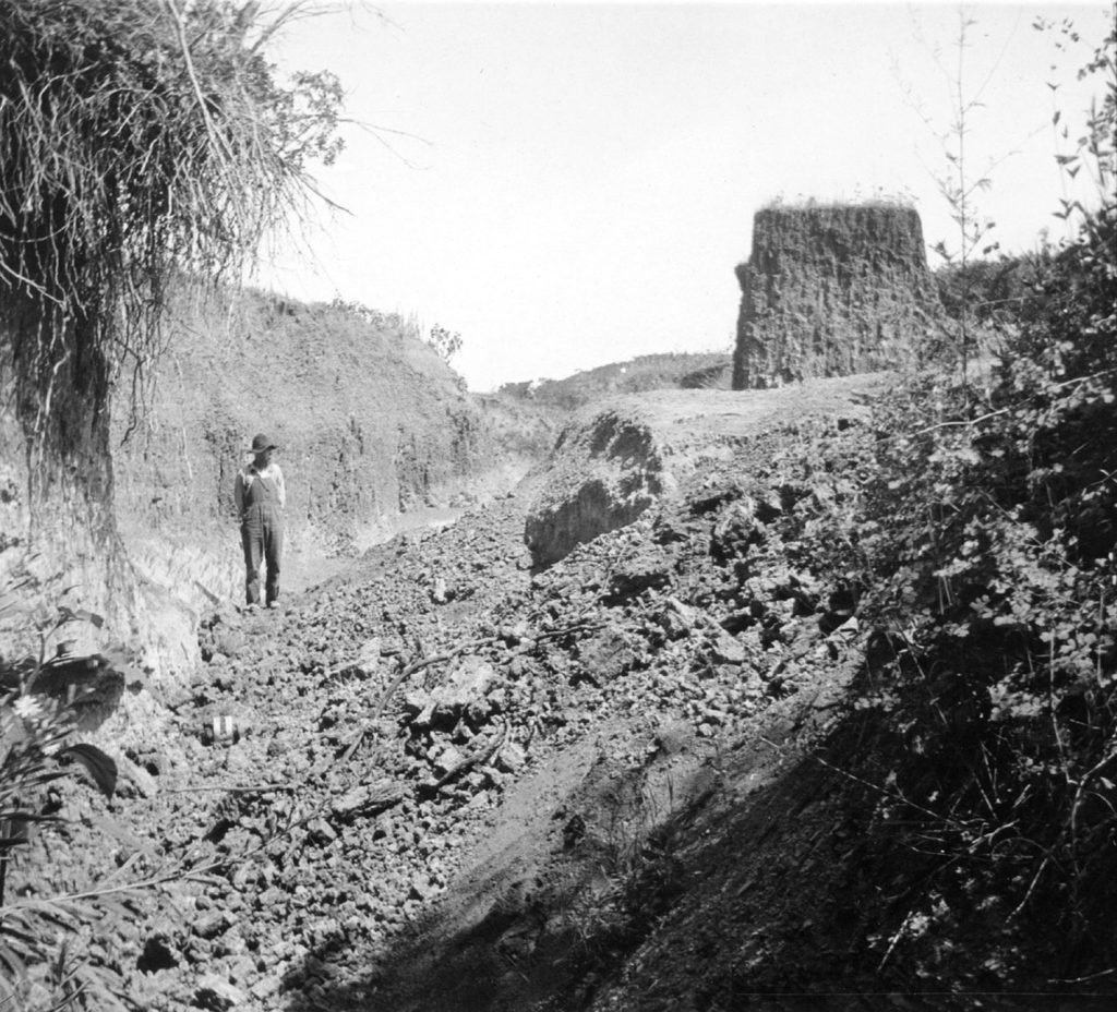 Folsom point - A flash flood in 1908 exposed this profoundly important archaeological site near Folsom, New Mexico.