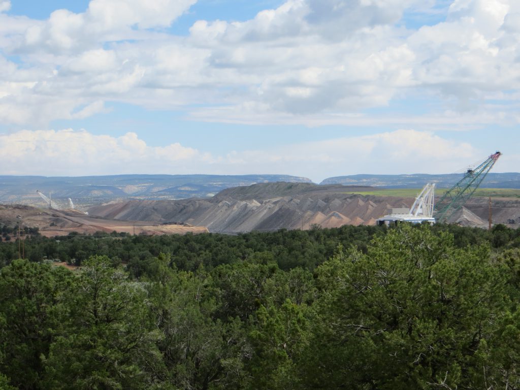 Stripping the earth’s top layer to excavate enormous seams of coal, the Kayenta mine has obliterated a forest of juniper trees.