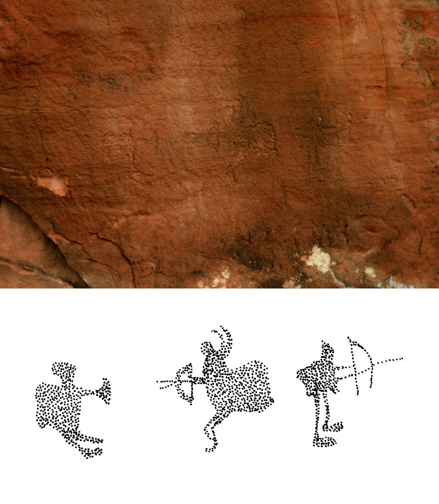 Petroglyphs depicting violence may indicate one way a society responded to climatic changes.