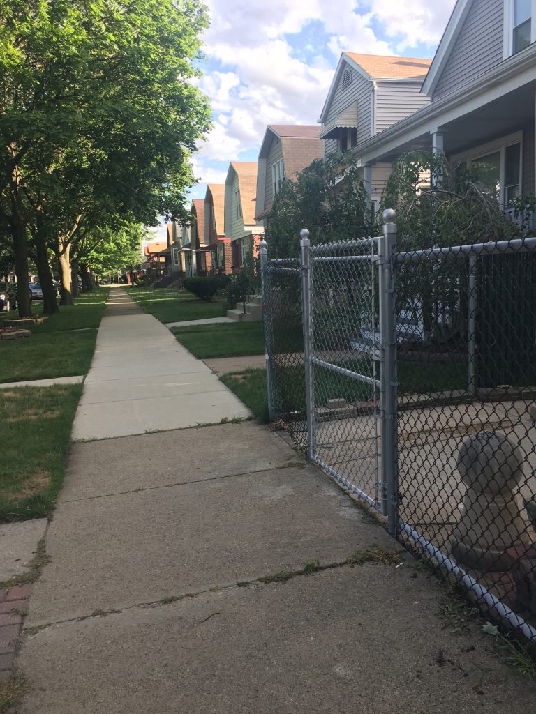 The East Side of Chicago neighborhood where Walley grew up now abuts empty wastelands where mills once stood.