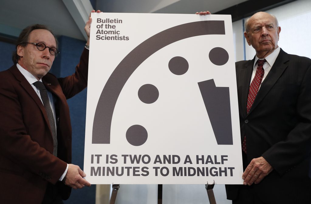 Human violence steven pinker - On January 26, 2017, the Doomsday Clock inched 30 seconds closer to midnight.