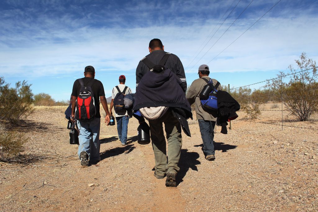Mexican immigrants to the U.S. cross through the Sonoran Desert, a brutal and expansive landscape.