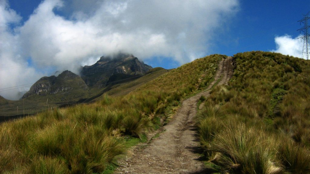 Quiet and still in this photo, the Pichincha Volcano has shaped numerous cultures over millennia.