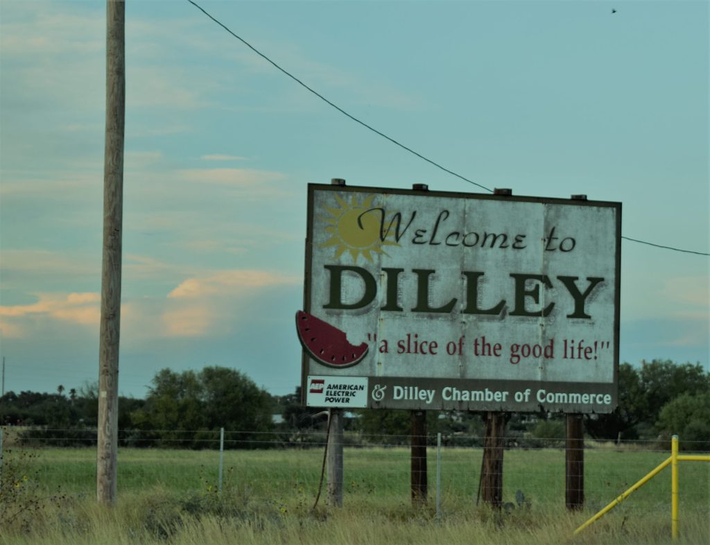 US family detention advocacy - An ironic welcome greets asylum-seekers who are sent to the South Texas Family Residential Center in Dilley, Texas.