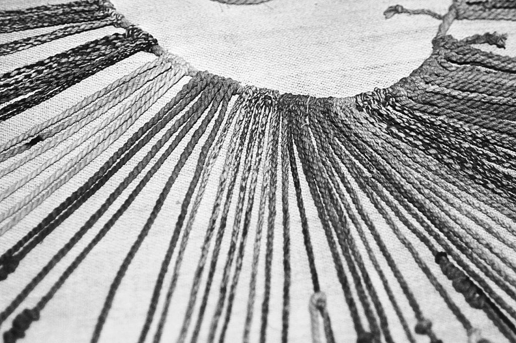 Six-cord color groups on a Santa Valley khipu (UR 89).