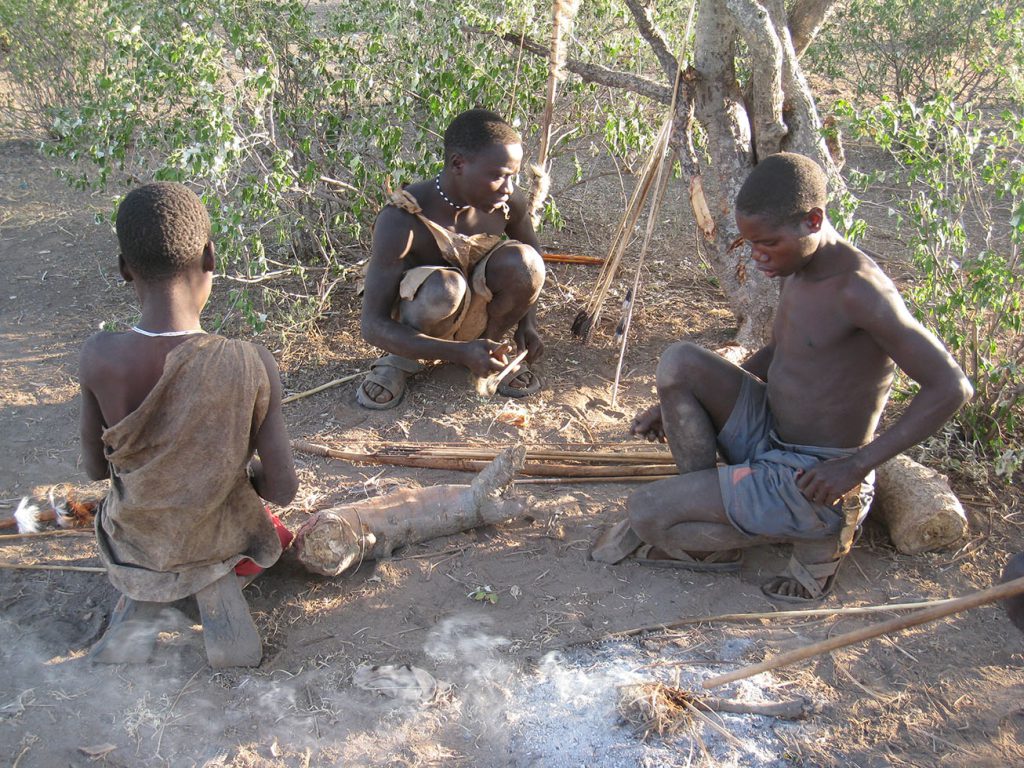 human lifespan history - The Hadza, traditional hunter-gatherers in Tanzania, probably have an average lifespan of about 70 years.