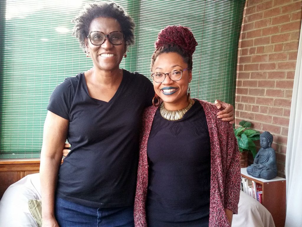 food deserts - Alice Chandler’s (left) lifelong experiences in Deanwood have helped inform anthropologist Ashanté Reese’s (right) research on how the neighborhood's food options have evolved.