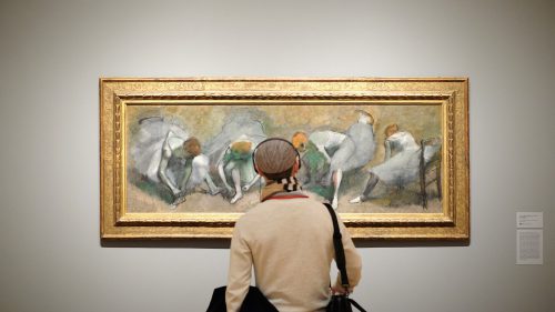 Museum objects such as this painting—Frieze of Dancers, by Edgar Degas—may be impressive and beautiful, but they do not constitute civilization.