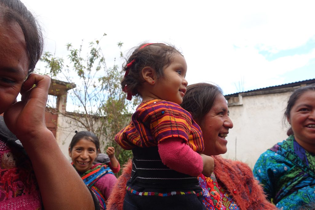 Maya-Mam women from San Juan Ostuncalco come together to help their children grow and thrive. They have supported one another through affliction and suffering.
