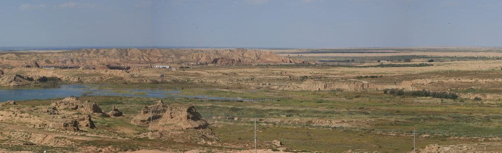 For the new study, the research team examined Paleolithic period needles from a dig site in China, pictured above.
