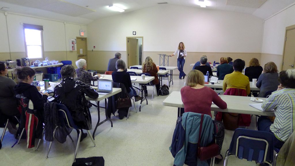 choosing a pen name - Romance writers attend craft and marketing workshops at a professional gathering.