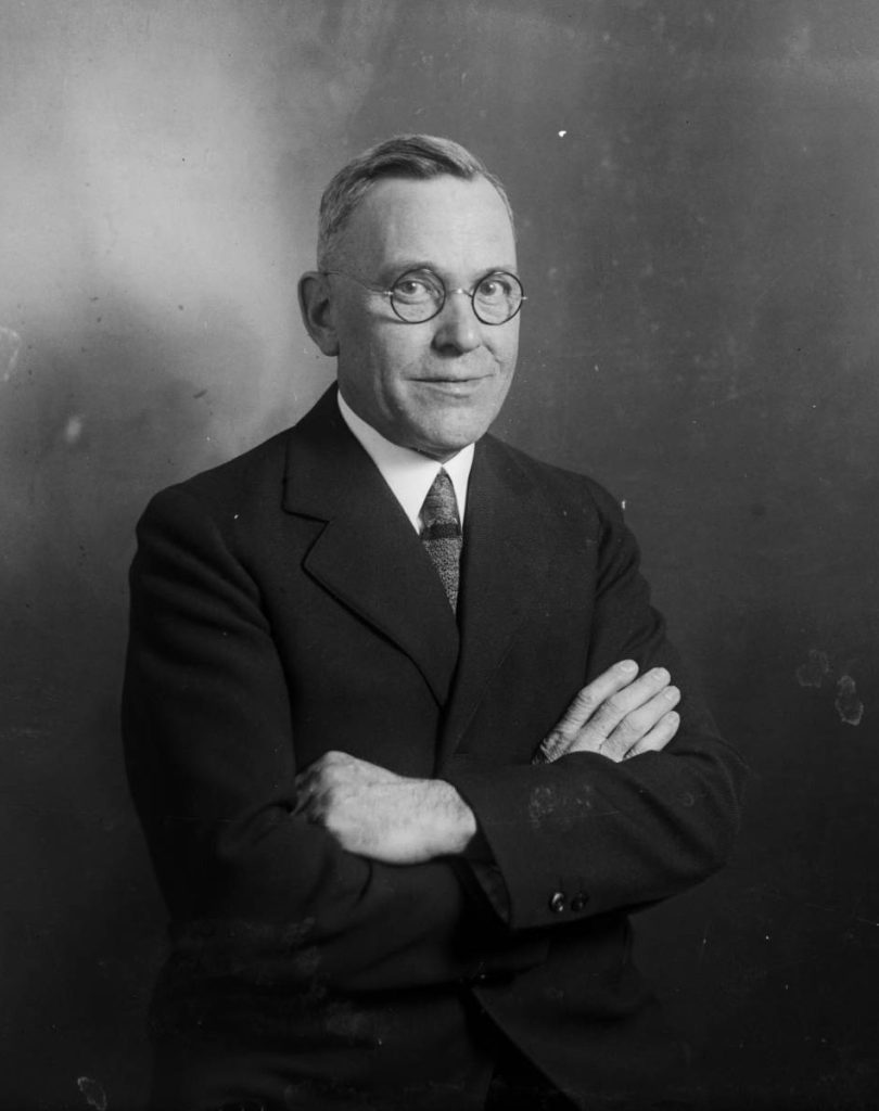 A portrait of Benjamin F. Stapleton, who served five terms as the mayor of Denver.