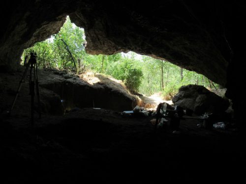 The Pešturina Cave, pictured here, held the Neanderthal fossil.