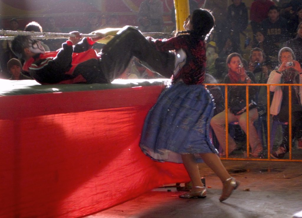 Indigenous female fighters have transformed Bolivian wrestling.