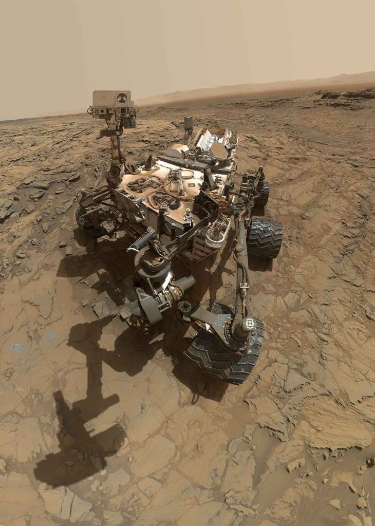 In the next 20 years, NASA hopes to send humans to Mars, following the explorations of the Curiosity Mars rover.