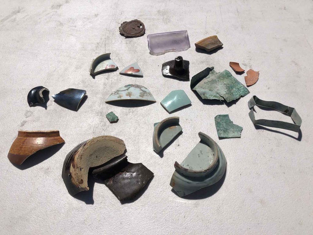Artifacts from Chinatown, Terrace, Utah, speak to the lifeways of railroad workers.