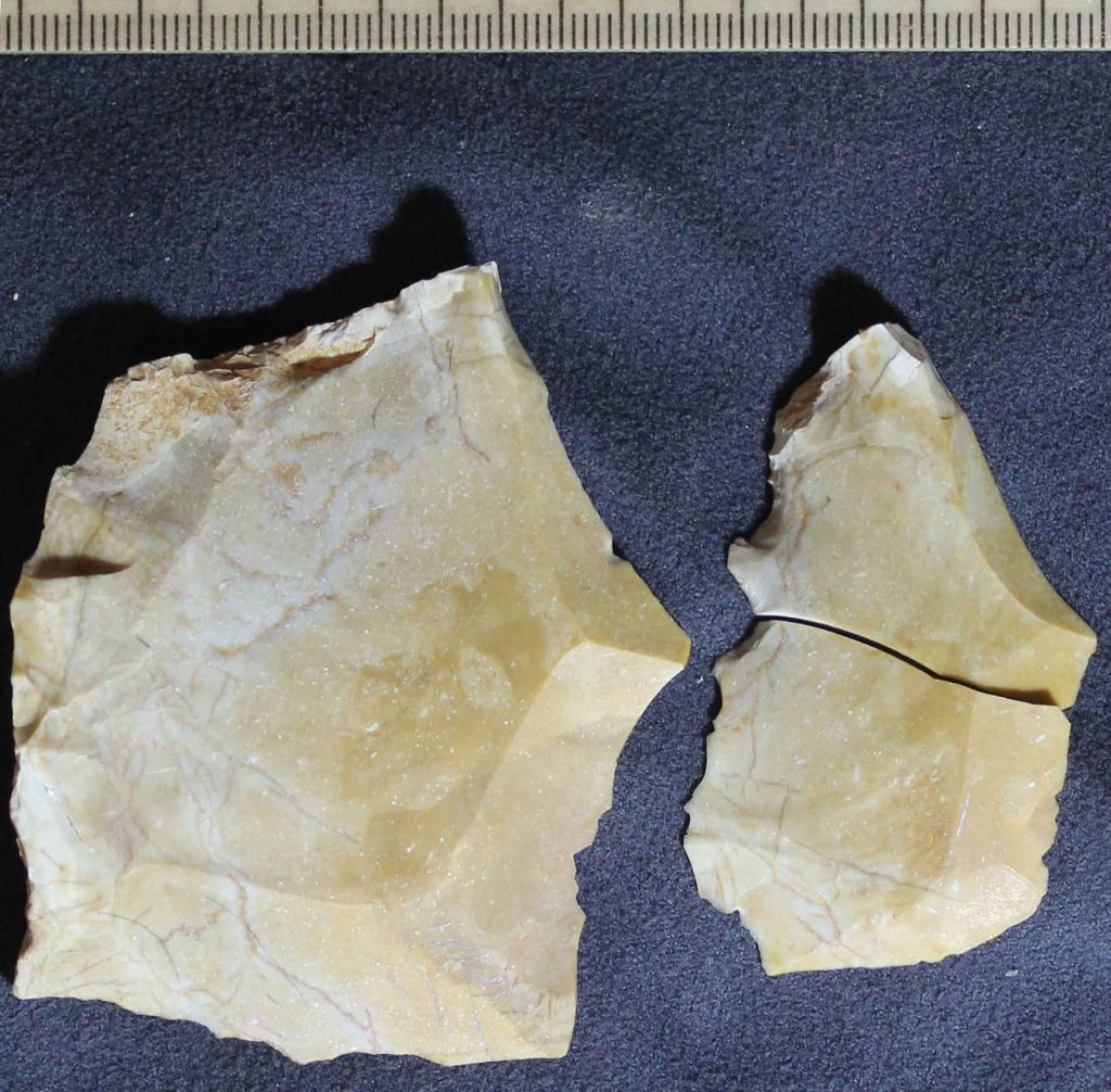 Dispersal - Scardia and his colleagues suspect these rocks are in fact ancient tools, chipped by a hominin species roughly 2 million years ago.