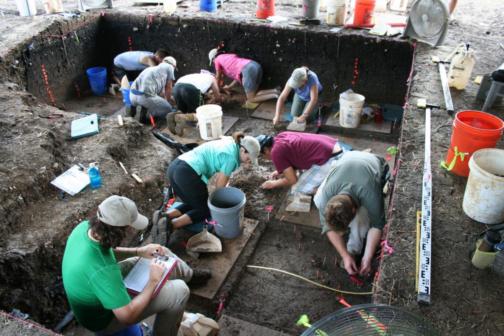In 2011, researchers announced evidence of human presence going back as much as 15,500 years at this site near Buttermilk Creek in Texas.