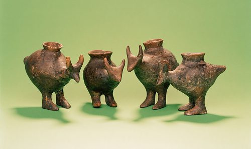 Paleolithic parenting - Made in the shape of animals, these baby bottles from present-day Austria were constructed during the Late Bronze Age.