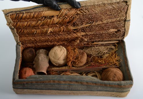 The sewing kit above is one of multiple items from a massive private collection held in Indiana that the FBI helped repatriate. This particular item is now in Peru, where it was initially crafted.