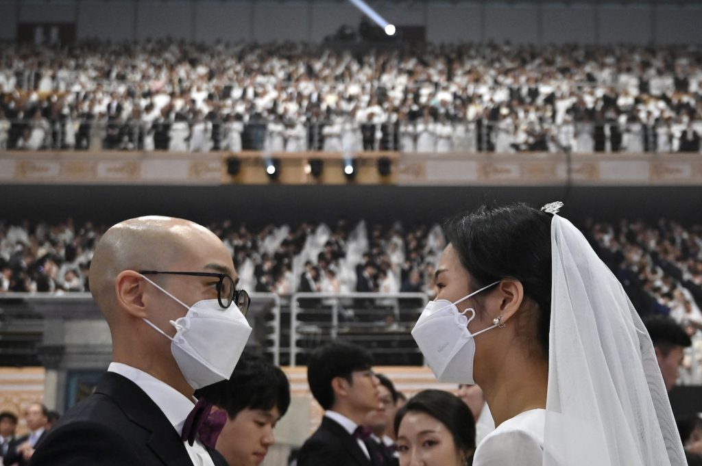 Love and marriage - Thousands of couples were wed in a mass ceremony in South Korea on February 7, 2020. Some of them had only met a few weeks earlier, after being matched by the Unification Church.