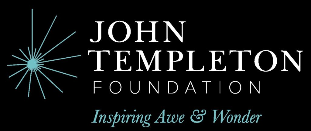GPT The image shows the logo of the John Templeton Foundation, featuring the name of the foundation in capital letters with the tagline "Inspiring Awe & Wonder" beneath it. Above the text, there's a stylized image resembling a radiant light or starburst, symbolizing inspiration or a spark of enlightenment.